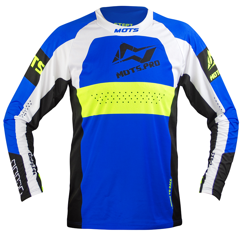 Bild von Trial Jersey Mots Step 7 blau Modell 2024